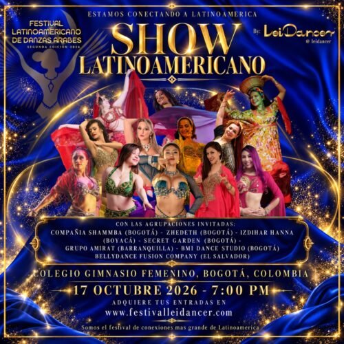 Boleta General – Show Latinoamericano | Sábado de 17 octubre · 7:00 PM